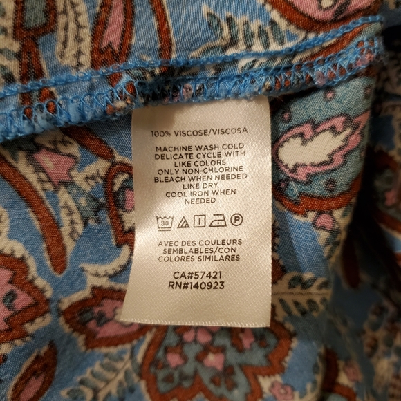 LOFT Bouquet Mock Neck Midi Dress - Picture 10 of 10